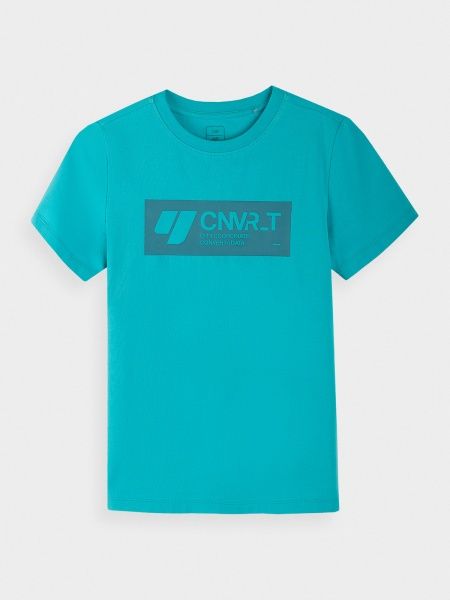 Футболка 4F J4L21-JTSM209B-48S р.140 бирюзовый