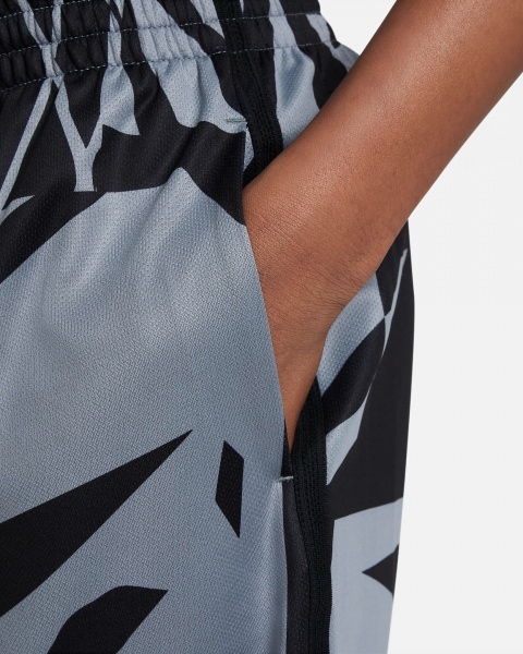 Шорти Nike B NK DF MULTI + SHORT SSNL AOP FB1277-065 р. XS сірий