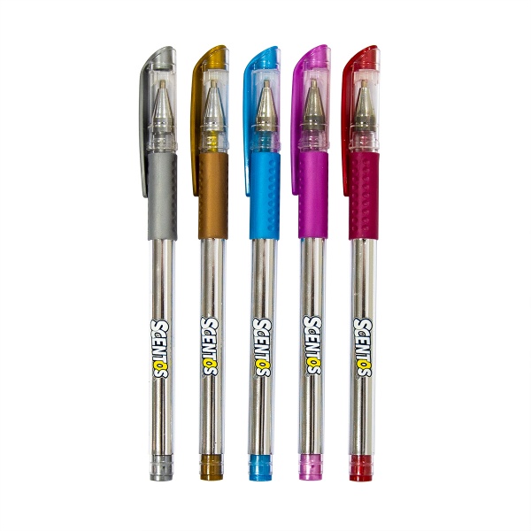 Набор для творчества Scentos ароматные гелевые ручки – МЕТАЛЛИЧЕСКОЕ СИЯНИЕ (5 цветов) 12265 12265