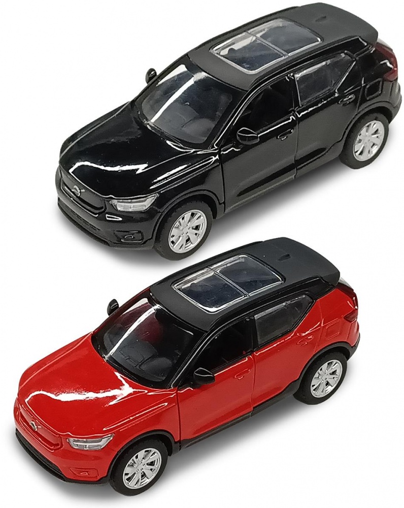 Автомодель TechnoDrive 1:32 Volvo XC40 красный черный 250401