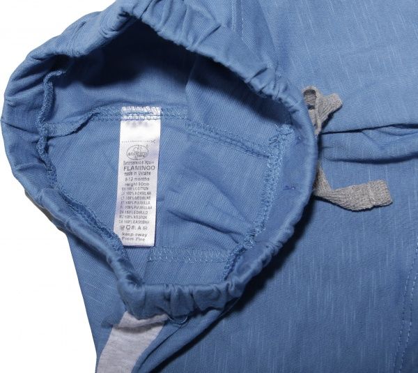 Комплект Фламінго ясельний меланж/джинс р.74 563-123 