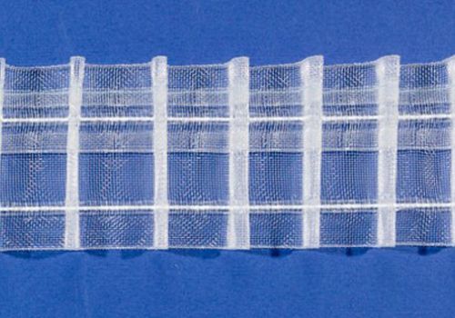 Тасьма Placido 41303/50 прозора рівномірна 1:2 2 ряди петель Bandex
