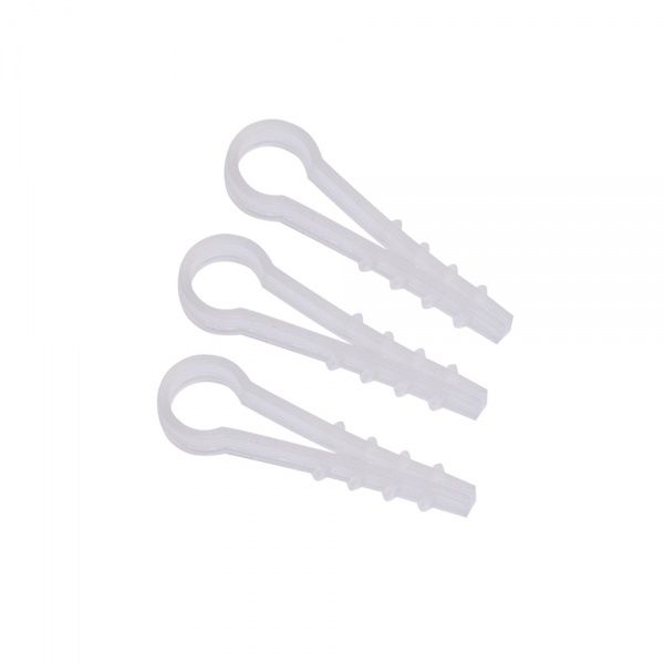 Дюбель-ялинка круглий Expert 10 мм 100 шт. прозорий 