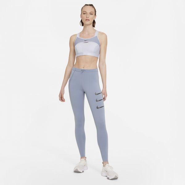 Лосины Nike W NK RUN DVN EPC LUX TGHT HBR DA1270-493 р.L серый