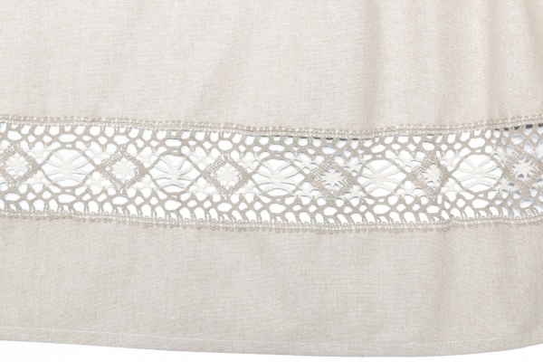 Фартук кухонный ШАЛЕ Натюрель с кружевом La Nuit