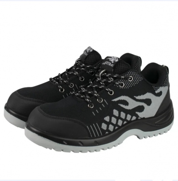 Полуботинки рабочие ArtMaster Btex Fire Grey Sb Src р.44 серо-черный