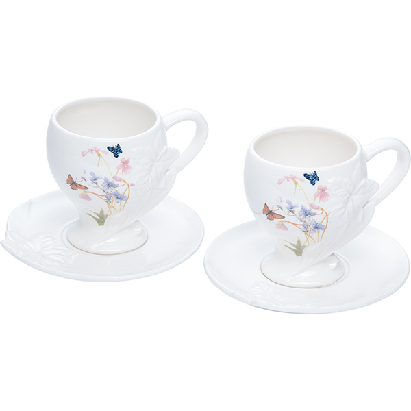 Набор чашек Butterfly для кофе 2 шт