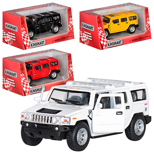 Автомобиль Kinsmart 1:40 Hummer H2 SUV 2008 KT5337W