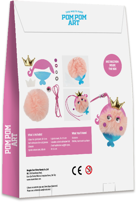 Набір для творчості Mebo Шармік на рюкзак Русалонька 529-03