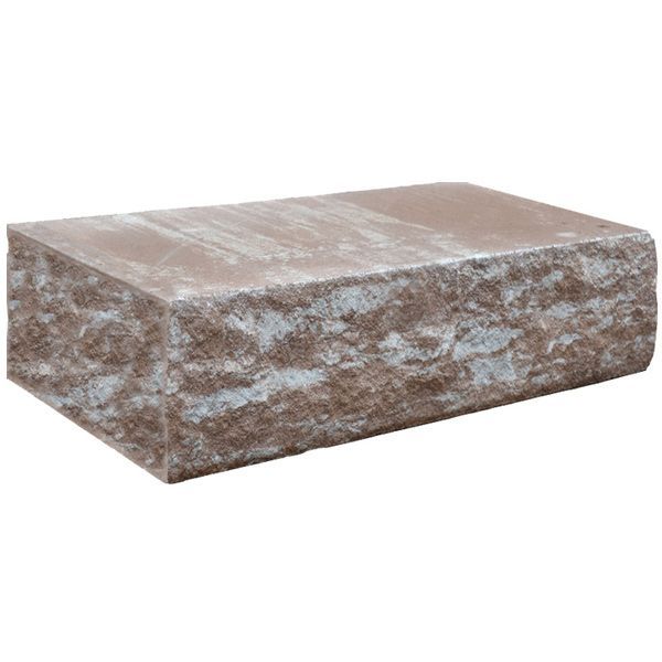 Фасадный камень угловой Рустик 100x225x65 мм невада ЗЖБК им. С. Ковальской