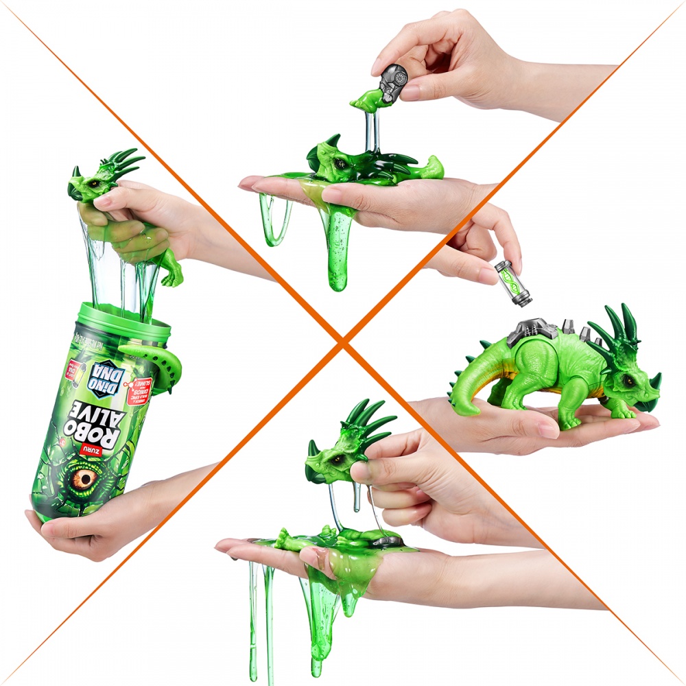 Интерактивный игровой набор Pets & Robo Alive ДНК Стиракозавра 71139D