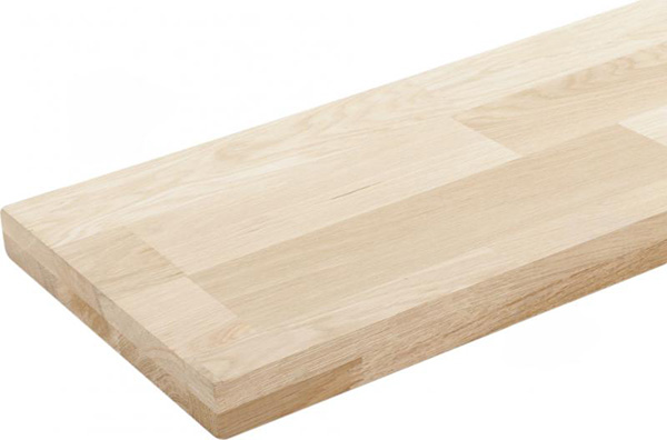 Підвіконня дерев'яне Форез 2200х300х40 мм дуб 