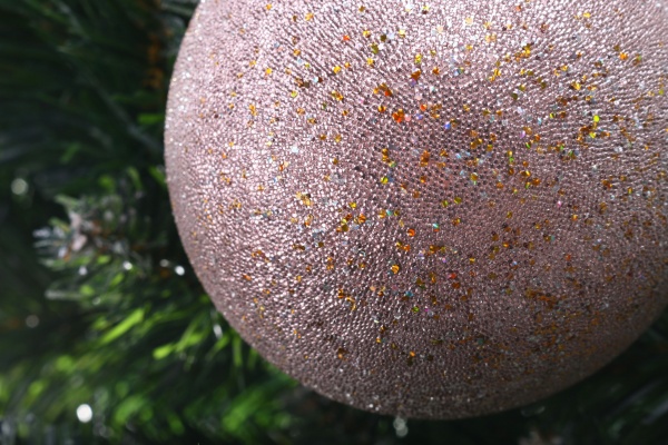 Ялинкова іграшка у формі кулі 10 см в в асортименті 