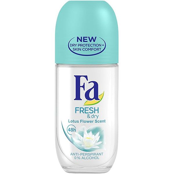 Антиперспирант для женщин Fa Fresh & Dry Fresh & Dry Квітка Лотоса 50 мл