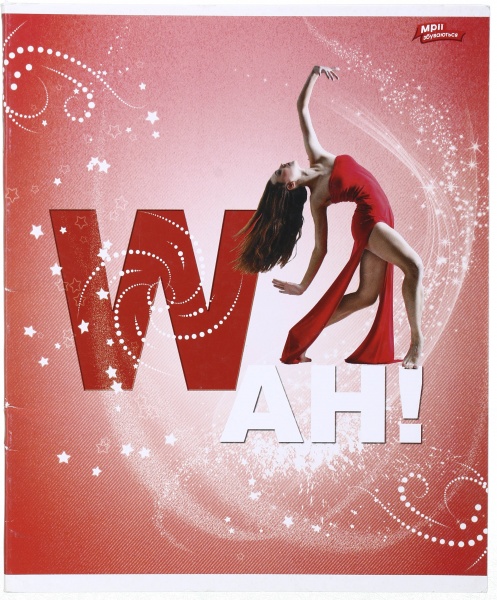 Зошит шкільний 60 аркушів у клітинку в асортименті Мрії збуваються