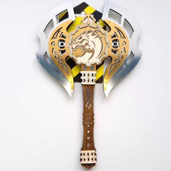 Зброя іграшкова Сувенир Декор Сокира-Дракон