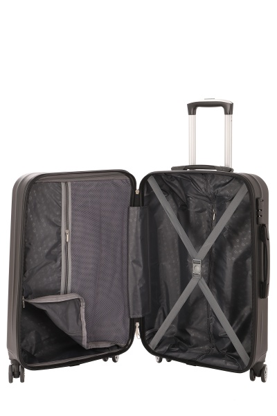 Чемодан 70 л черный MCS V354 на 4 колесах M 24