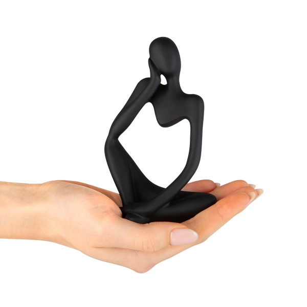 Фигурка декоративная Мыслитель DH-ST-16-1 Black