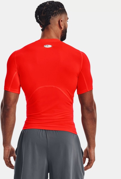 Футболка Under Armour UA HG ARMOUR COMP SS 1361518-810 р.2XL червоний
