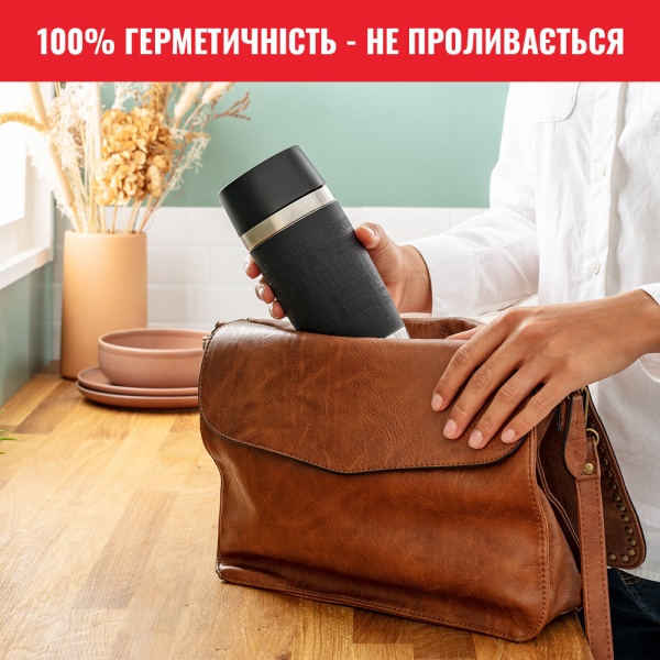 Термочашка Travel mug 0.5 л чорна k3081214 Tefal