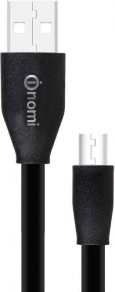 Кабель Nomi USB – microUSB 1,5 м чорний (316196) DCF 15m 