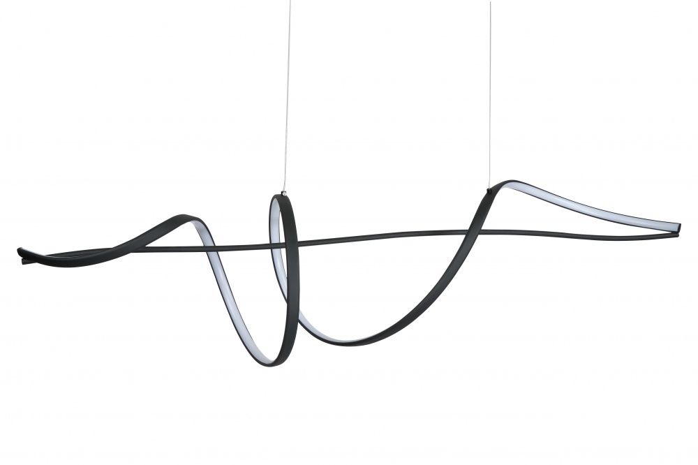 Люстра подвесная Berger 1x43 Вт LED-модуль черный 7021-PL-43 Black