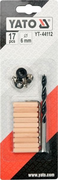 Набор для кольевых соединений d6 мм YATO YT-44112