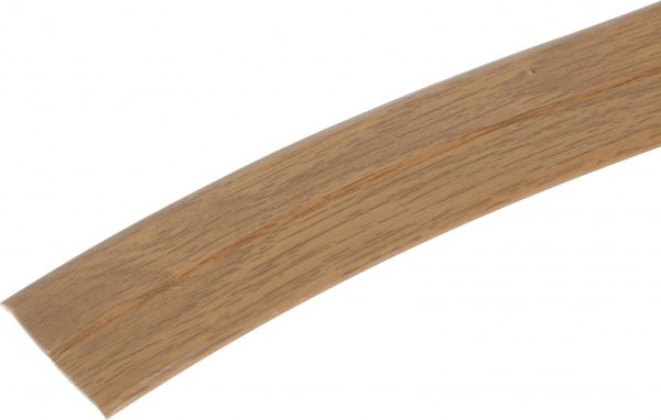 Уголок гибкий ОМиС ПВХ универсальный 6 м дуб натуральный