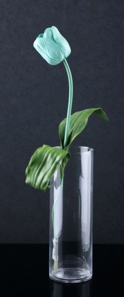 Ваза стеклянная прозрачная 31-108-050 Viola