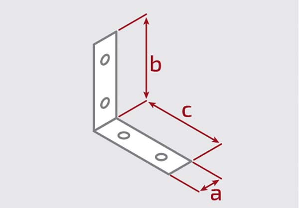 Уголок узкий Profstal равносторонний 60x60x15 мм 2 мм (50шт.)