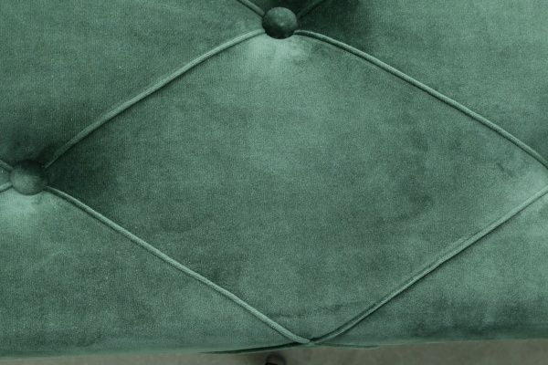 Банкетка 90х40х45 см зелена 