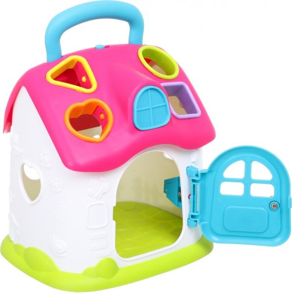 Каталка-сортер домик 23 см ODT062140