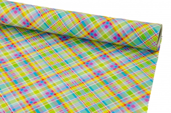 Бумага для упаковки в ассортименте 0,7х2 м