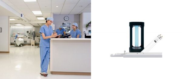 Светильник бактерицидный Ledvance линейный 15 Вт с датчиком