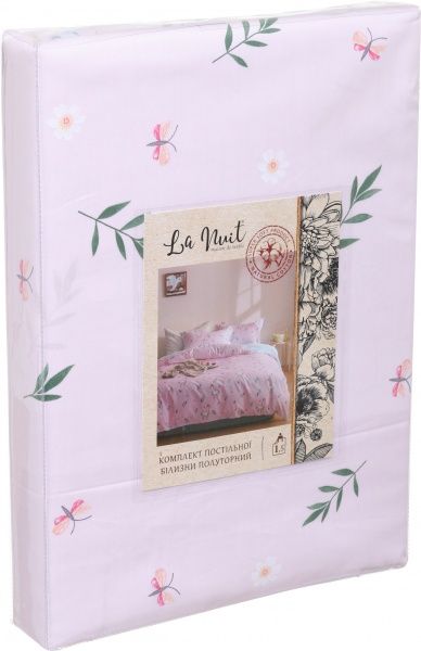Комплект постельного белья Lama полуторный разноцветный принт La Nuit 