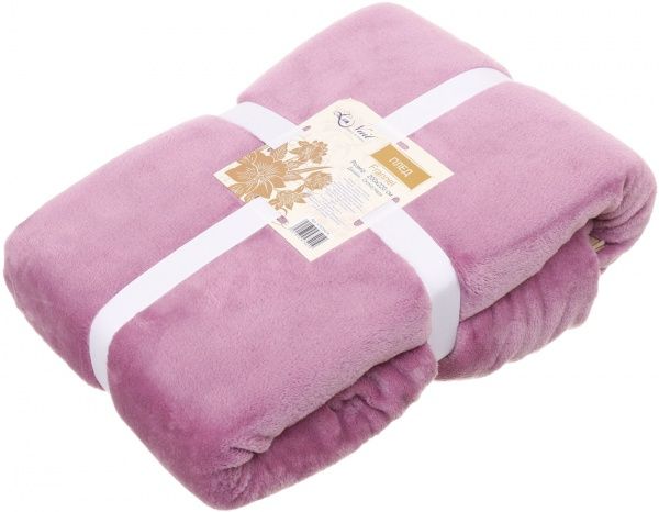 Плед Frannel Orchid Haze 220x200 см рожевий La Nuit 