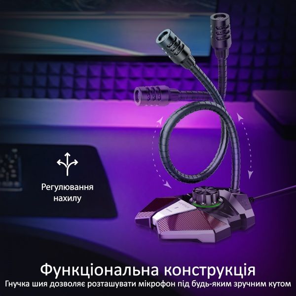 Мікрофон Vertux Condor USB Black