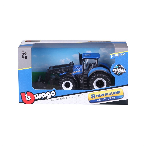 Автомодель Bburago Farm Трактор NEW HOLLAND T7.315 1:32 18-31632