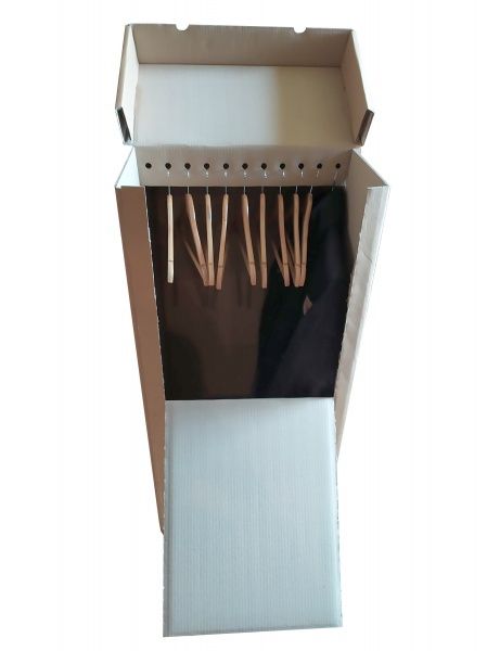 Короб гардеробный с крышкой 585x535x1140 мм