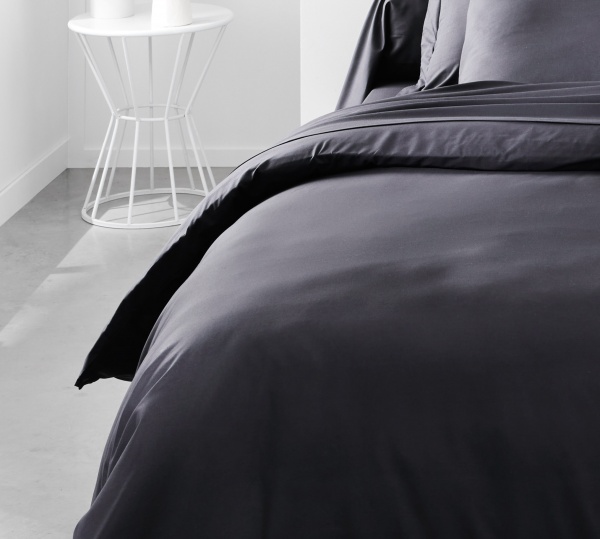 Пододеяльник 1,5 160x220 см антрацит Today 