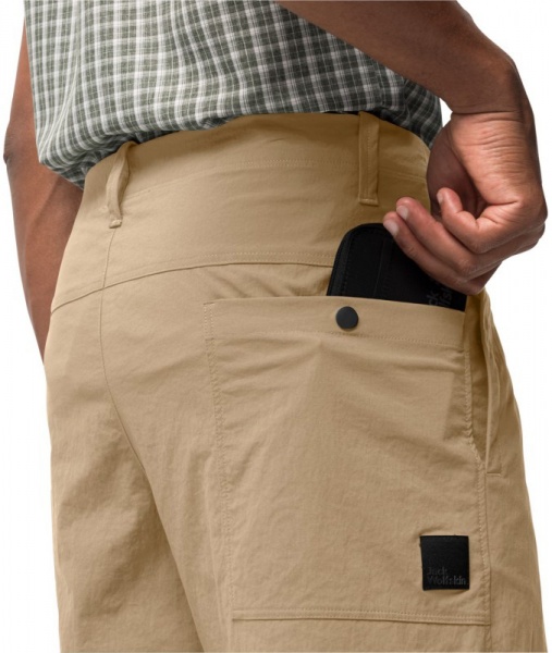 Шорти Jack Wolfskin DESERT SHORTS M 1508341_5156 р. 48 бежевий