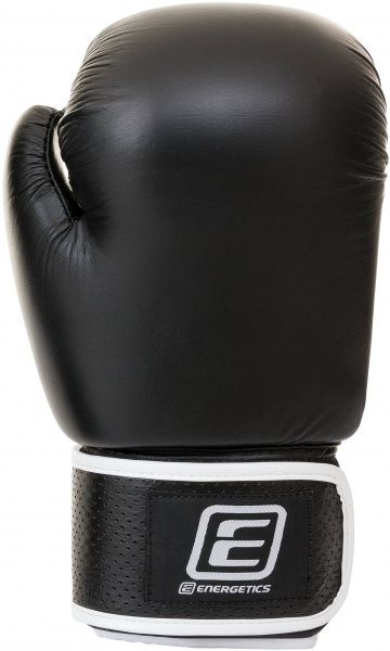 Боксерские перчатки Energetics 225543 16oz Leather 225543 черный черный