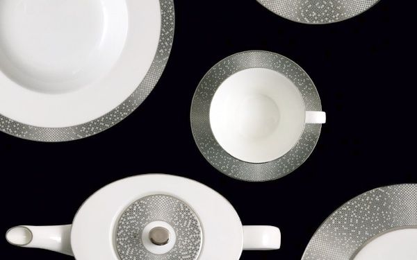 Сервіз столовий Crystal Platinum 24 предмети на 6 персон Narumi