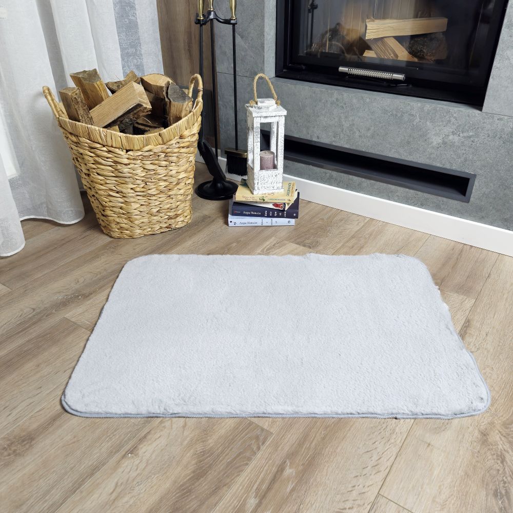 Коврик Dariana Moonbeam 50x60 см светло-серый