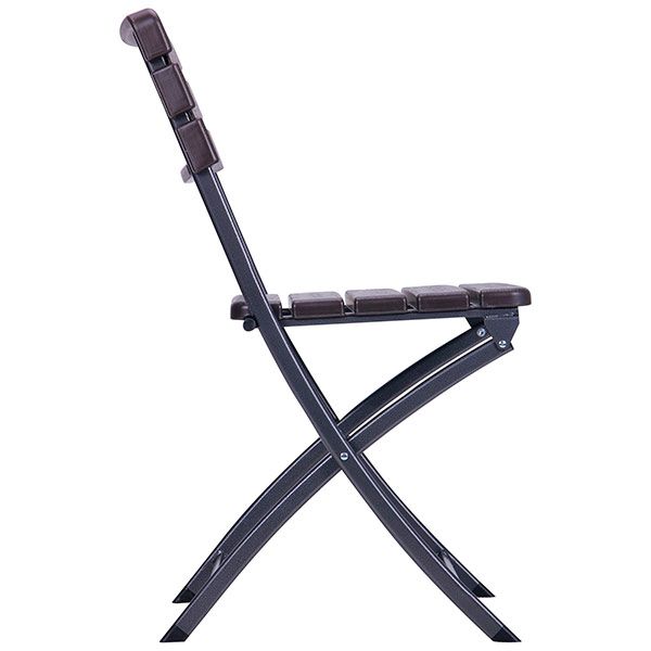 Стул раскладной Indigo YC-043 81x58x46 см коричневый 