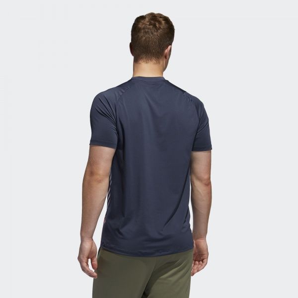Футболка Adidas FL 3S+ TEE FJ6181 M темно-синій