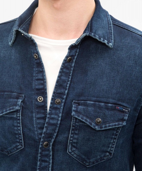 Рубашка Pepe Jeans JEPSON PM302685N67-0 р. M синий