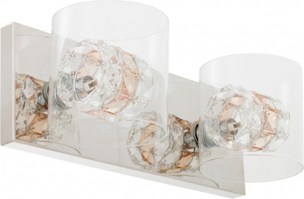 Бра Интеркласс НББ 01-2хХХ-008 2x40 Вт G9 хром W0284-02S 