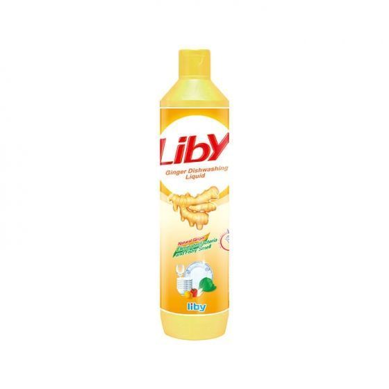 Средство для мытья посуды для ручного мытья посуды LIBY Имбирь 0,48л