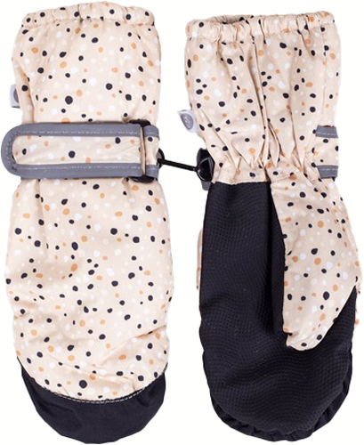 Варежки YO! Капли р.16 /светло-розовый